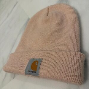 Carhartt Pink Acrylic Watch Hat Beanie